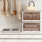 3-Pack Stackable Storage Bins with Lids with 5 Opening Ways