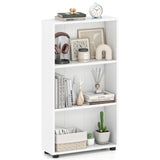 3-Tier Bookcase 42 inch Tall Book Shelf with Anti-Tipping Kit