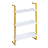 3-Tier Floating Modern Kitchen Shelf for Living Room Home Office and Bathroom