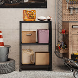 4-Tier/5-Tier/3-Tier Heavy-Duty Plastic Storage Shelves Freestanding Garage Shelving Unit