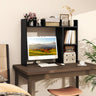 3-Tier Multipurpose Desk Bookshelf with 4 Shelves
