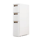 Narrow Storage Cabinet with Drawers and Removable Dividers