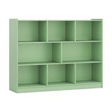 3-Tier Open Bookcase 8-Cube Floor Standing Storage Shelves Display Cabinet