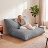 3-in-1 Large Bean Bag Chair with Comfy Corduroy Fabric