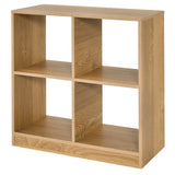 4-Cube Kids Bookcase with Open Shelves