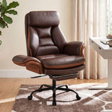 400 LBS Ergonomic Big and Tall Office Chair with Faux Leather
