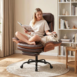 400 LBS Ergonomic Big and Tall Office Chair with Faux Leather