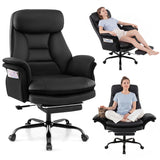400 LBS Ergonomic Big and Tall Office Chair with Faux Leather