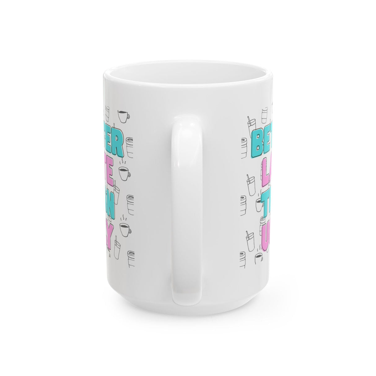 Ceramic Mug with Fun Coffee Quote, Perfect for Coffee Lovers, Great Gift for Birthdays