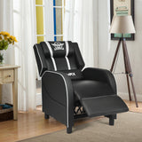 Massage Racing Gaming Single Recliner Chair