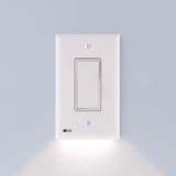 2 Pack: LED Mention Light Switch Plate