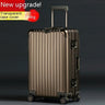 Aluminum Magnesium Alloy Luggage Large Capacity Trolley Case