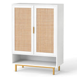 6-Tier Tall Shoe Cabinet with Double Doors