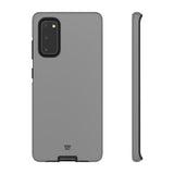 SOLID GRAY | Tough Phone Case