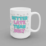 Ceramic Mug with Fun Coffee Quote, Perfect for Coffee Lovers, Great Gift for Birthdays