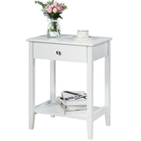 Wooden Nightstand  End Table Storage Display