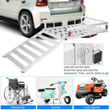 50" x 29.5" Hitch-Mounted Mobility Cargo Carrier