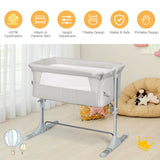 Travel Portable Baby Bed Side Sleeper  Bassinet Crib with Carrying Bag