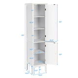 Freestanding Bathroom Storage Cabinet for Kitchen and Living Room