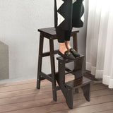 3 Tier Step Stool 3 in 1 Folding Ladder Bench