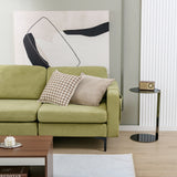 Modular 3-Seat L-shaped Sectional Sofa with Reversible Chaise and 2 USB Ports