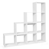 4-Tier Bookshelf with 2 Anti-Tipping Kits for Home Office