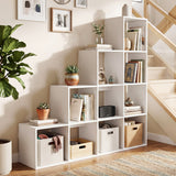 4-Tier Bookshelf with 2 Anti-Tipping Kits for Home Office