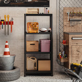 4-Tier/5-Tier/3-Tier Heavy-Duty Plastic Storage Shelves Freestanding Garage Shelving Unit
