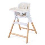 4-in-1 Convertible Baby High Chair with Detachable and Adjustable Tray