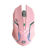 Silent Gaming Mouse with Wireless Charging