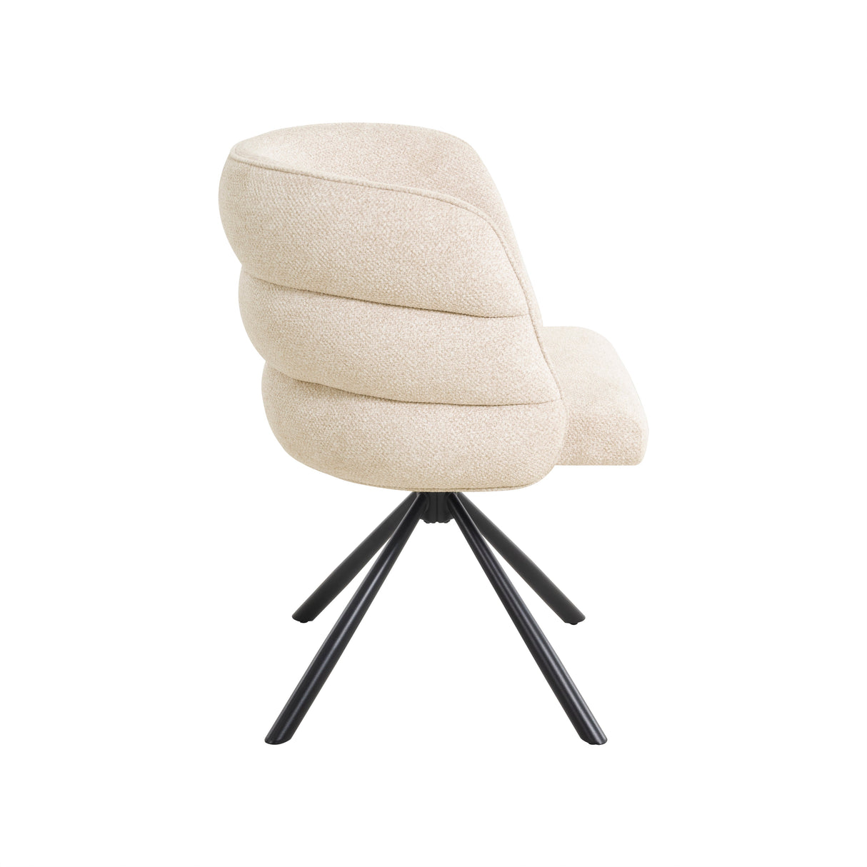 270° Swivel Home Office Desk Chairs Set of 2,Modern Dining Chairs, Upholstered Bedroom Chairs with Metal Base,Makeup Chair for Vanity, for Living Room, Bedroom,Study Room,Dining Room(Beige)
