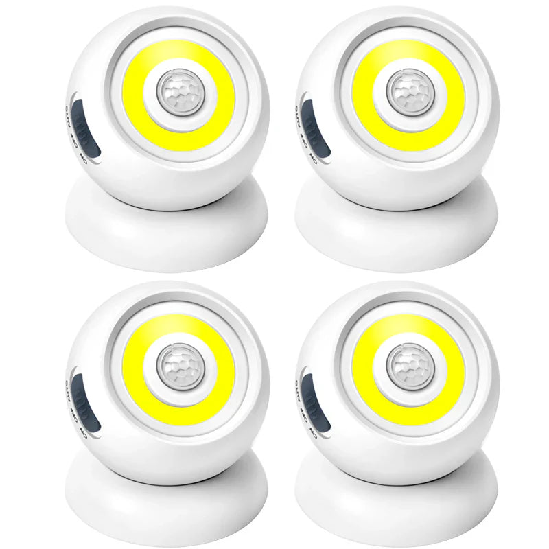 2 Pack 500 Lumens Motion Sensor Night Light
