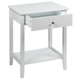 Wooden Nightstand  End Table Storage Display