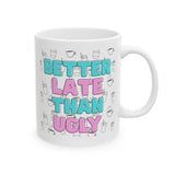 Ceramic Mug with Fun Coffee Quote, Perfect for Coffee Lovers, Great Gift for Birthdays