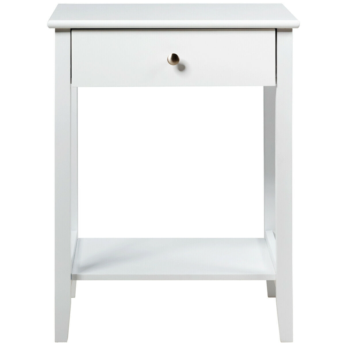 Wooden Nightstand  End Table Storage Display