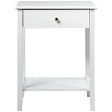 Wooden Nightstand  End Table Storage Display
