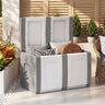 Patio Container with Lockable Lid  for Packages and Garden