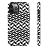 TWISTED GRID | Tough Phone Case