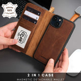 Casper Leather iPhone 14 Wallet Case | MagSafe