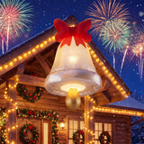 5.9 FT Christmas Inflatable Outdoor Decoration Climbing Santa