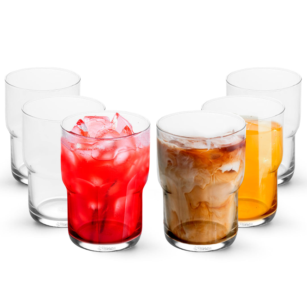 Stackable Iced Coffee Glasses - (15oz/21oz)
