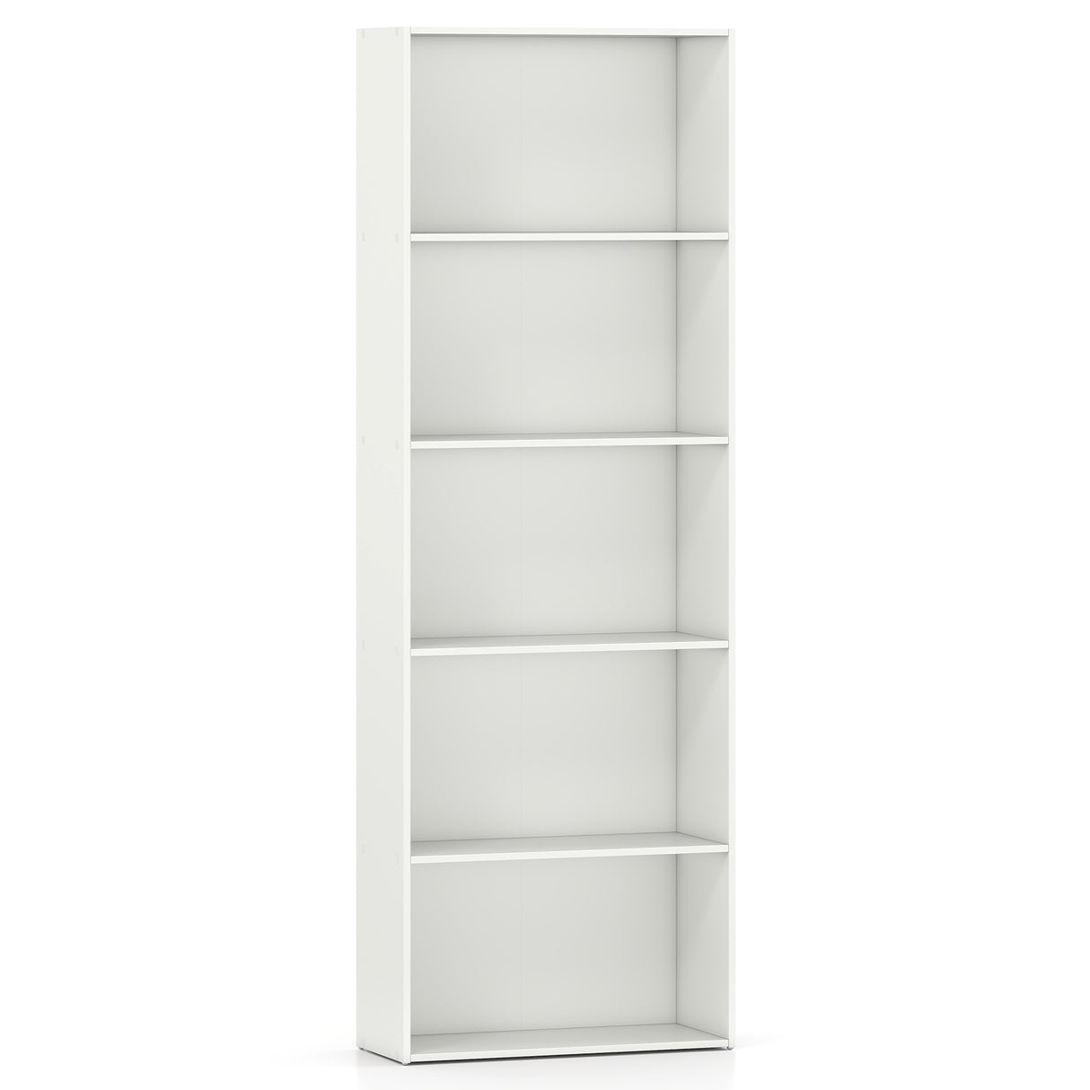 5-Shelf Storage Bookcase Modern Multi-Functional Display Cabinet Furniture