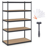 5-Tier Garage Shelving Unit 2200 LBS Heavy Duty Adjustable Utility Rack-Set of 2