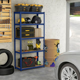 5-Tier Heavy Duty Metal Shelving Unit with 2000 LBS Total Load Capacity