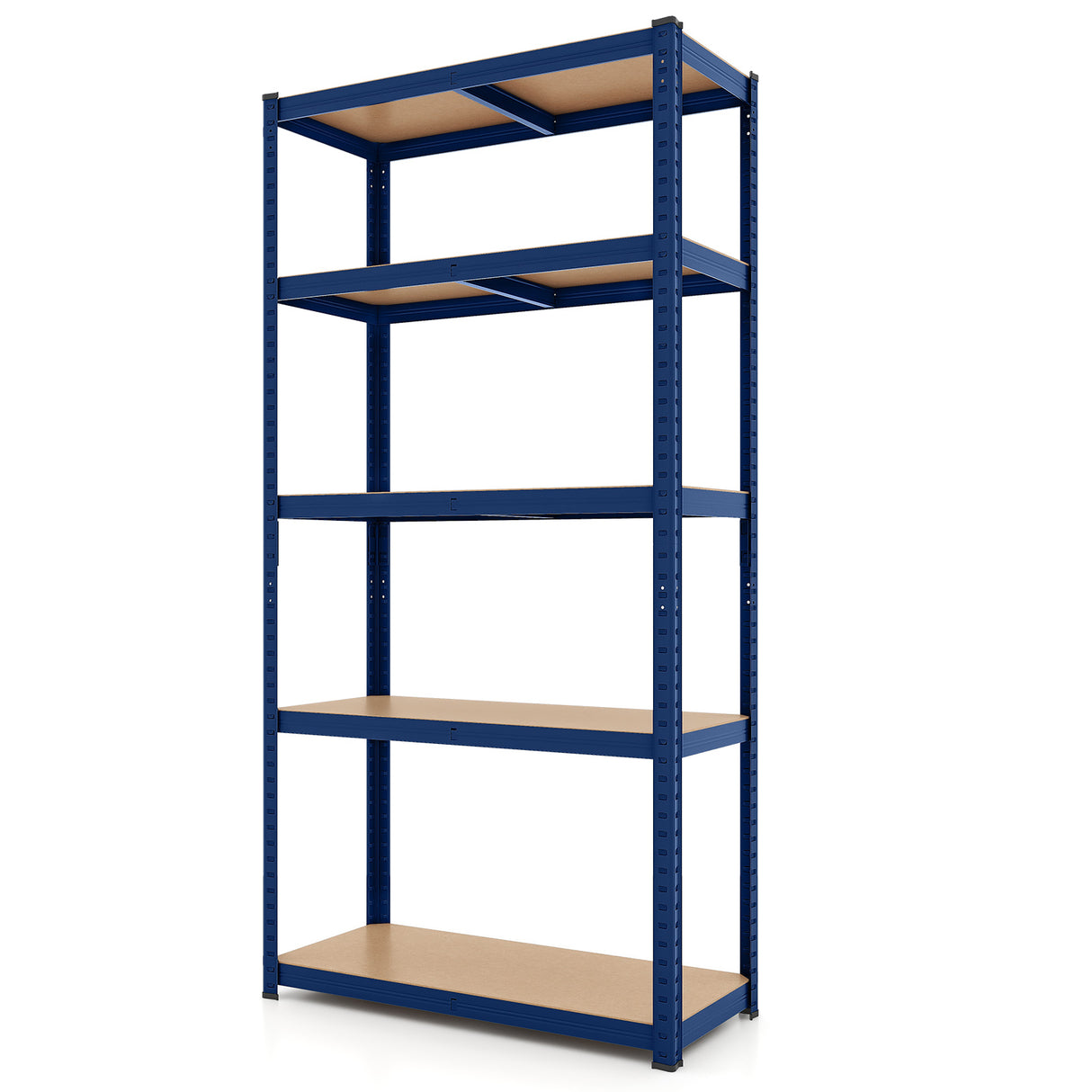 5-Tier Heavy Duty Metal Shelving Unit with 2000 LBS Total Load Capacity