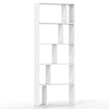 5-Tier Modern Bookshelf with Open Back and 2 Anti-Tipping Kits