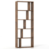 5-Tier Modern Bookshelf with Open Back and 2 Anti-Tipping Kits