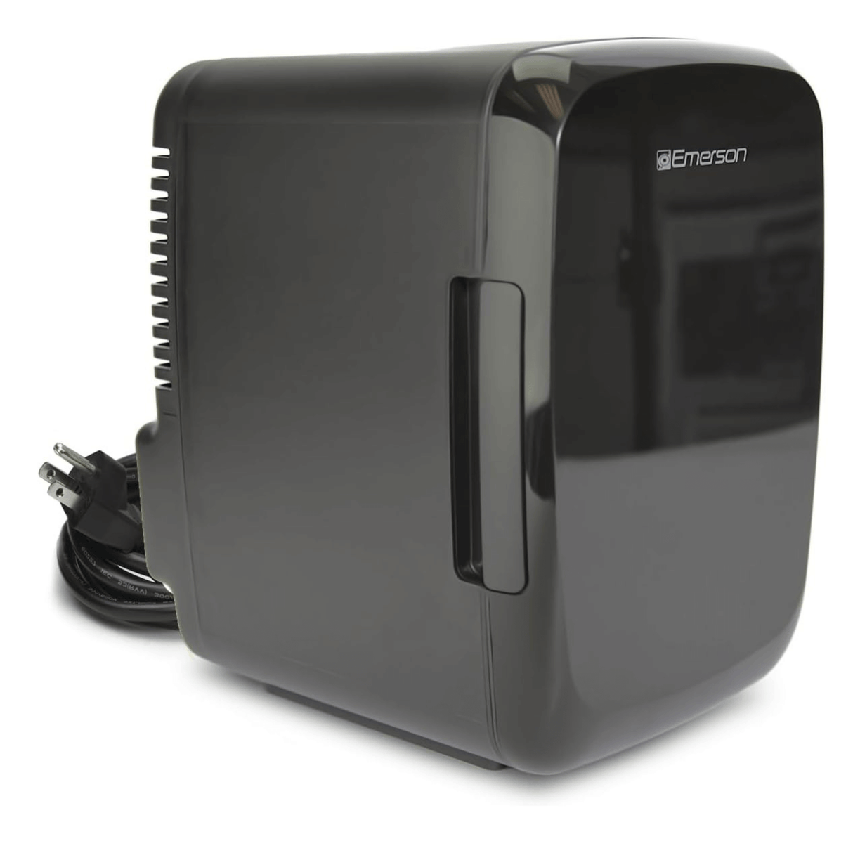 Emerson Portable Mini Fridge Cooler Quiet w Secure Latch and Holds up to 6 Cans