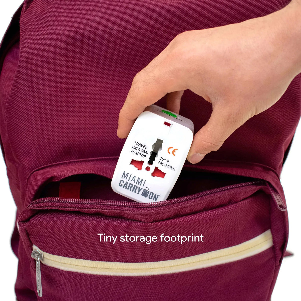 Surge Protected Travel Power Adapter