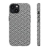 TWISTED GRID | Tough Phone Case